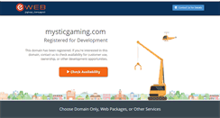 Desktop Screenshot of mysticgaming.com